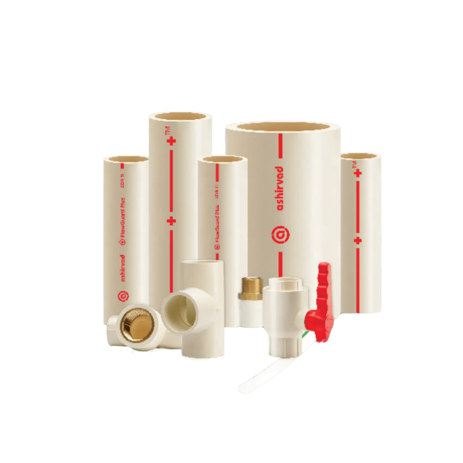 Plumbing pipes and fittings